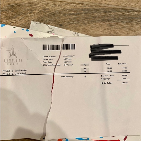 NEW Jeffrey Star Bundle of Jawbreaker and Cremated eye palettes - Picture 9 of 9